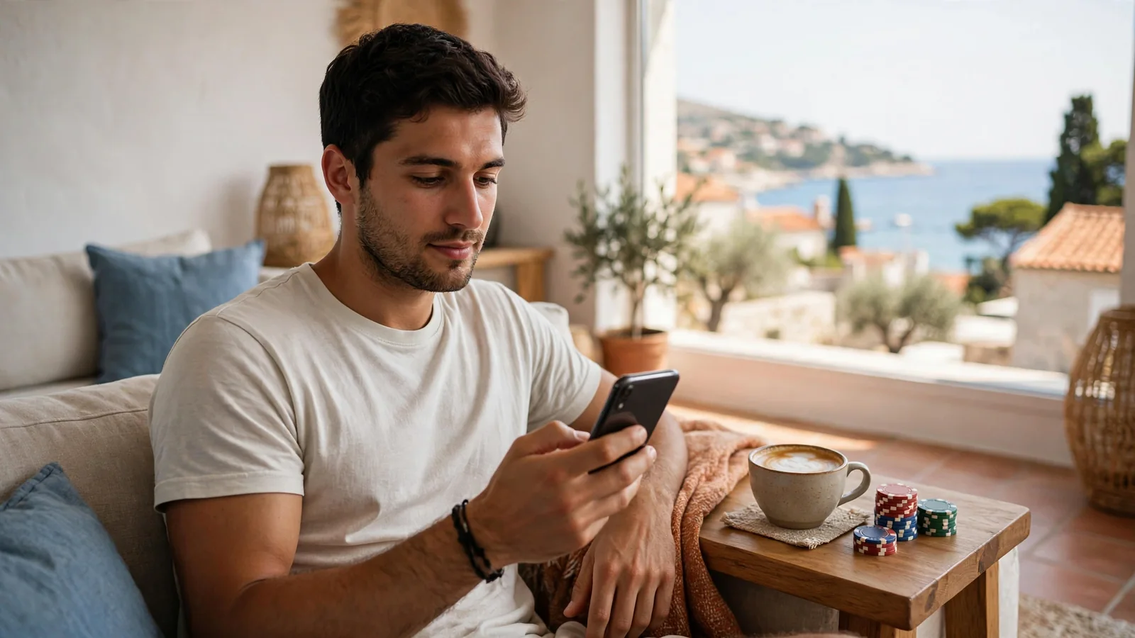 Hrvatski igrač koristi mobilni telefon za SMS uplatu